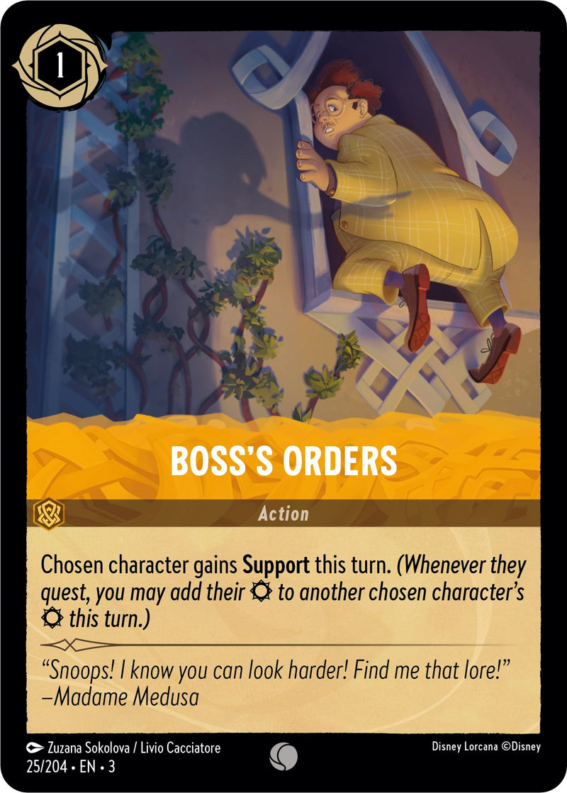 Boss's Orders (25/204) (Into the Inklands)