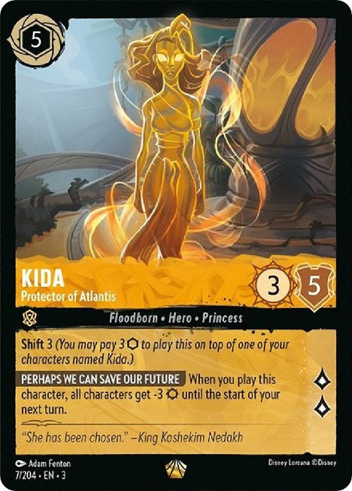 Kida - Protector of Atlantis (7/204) (Into the Inklands)