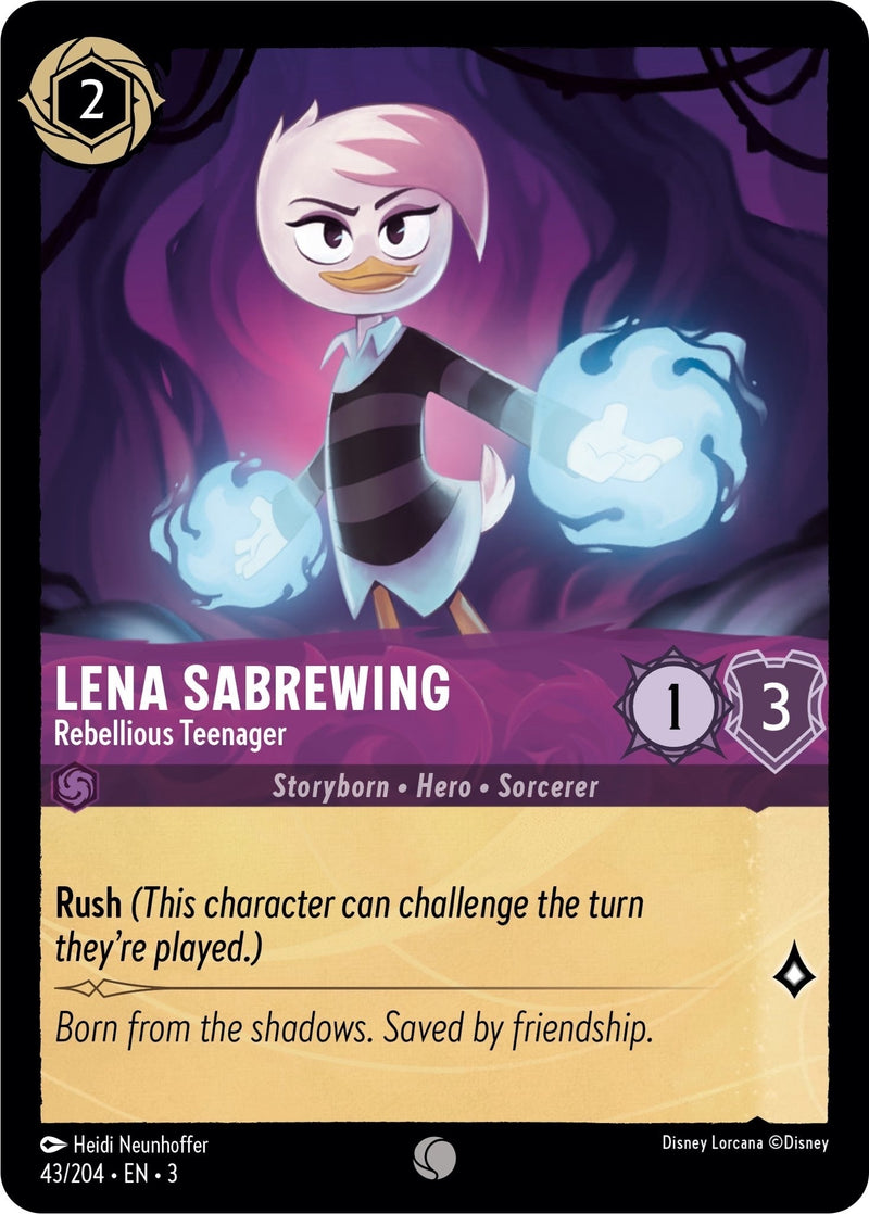 Lena Sabrewing - Rebellious Teenager (43/204) (Into the Inklands)