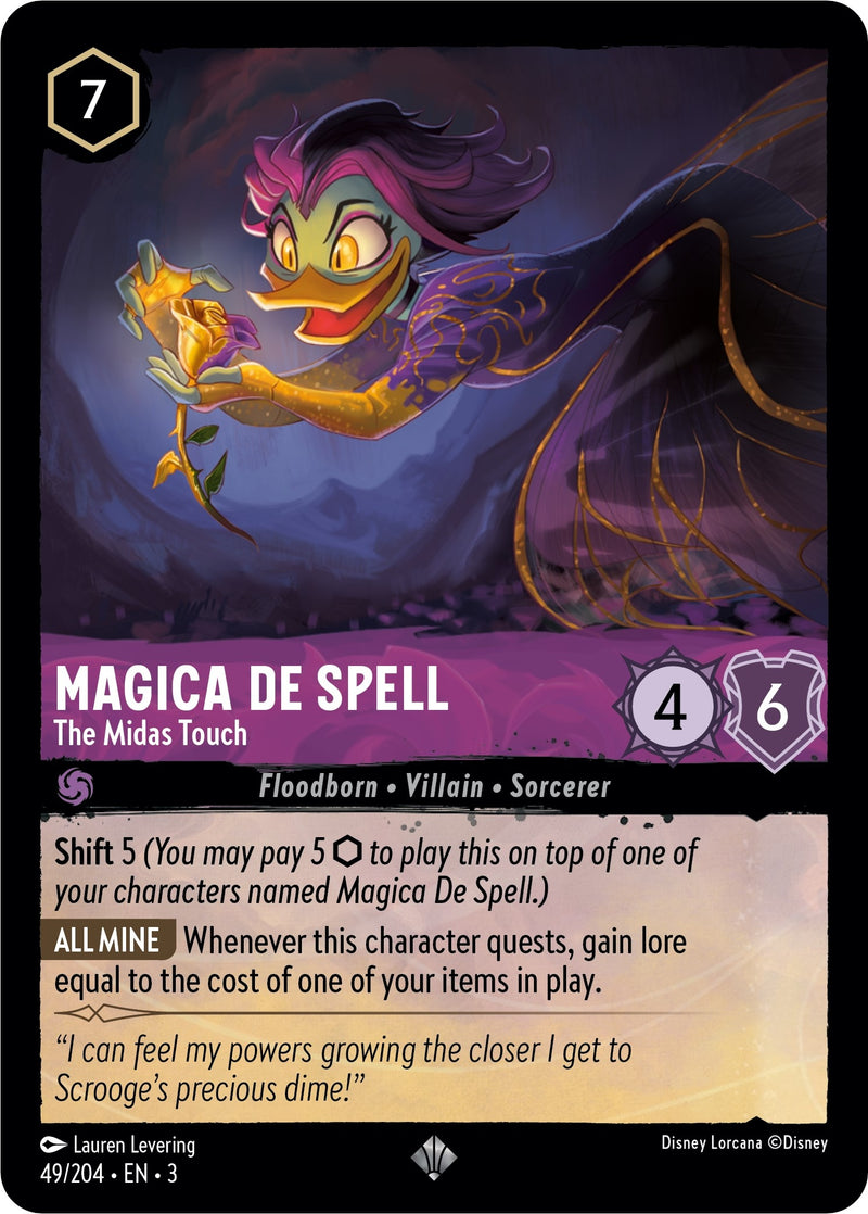 Magica De Spell - The Midas Touch (49/204) (Into the Inklands)