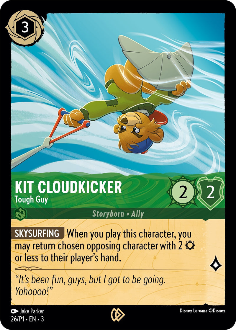 Kit Cloudkicker - Tough Guy (26) (Disney Lorcana Promo Cards)