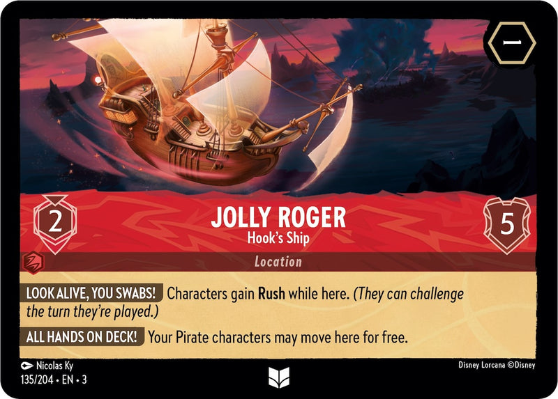 Jolly Roger - Hook's Ship (135/204) (Into the Inklands)