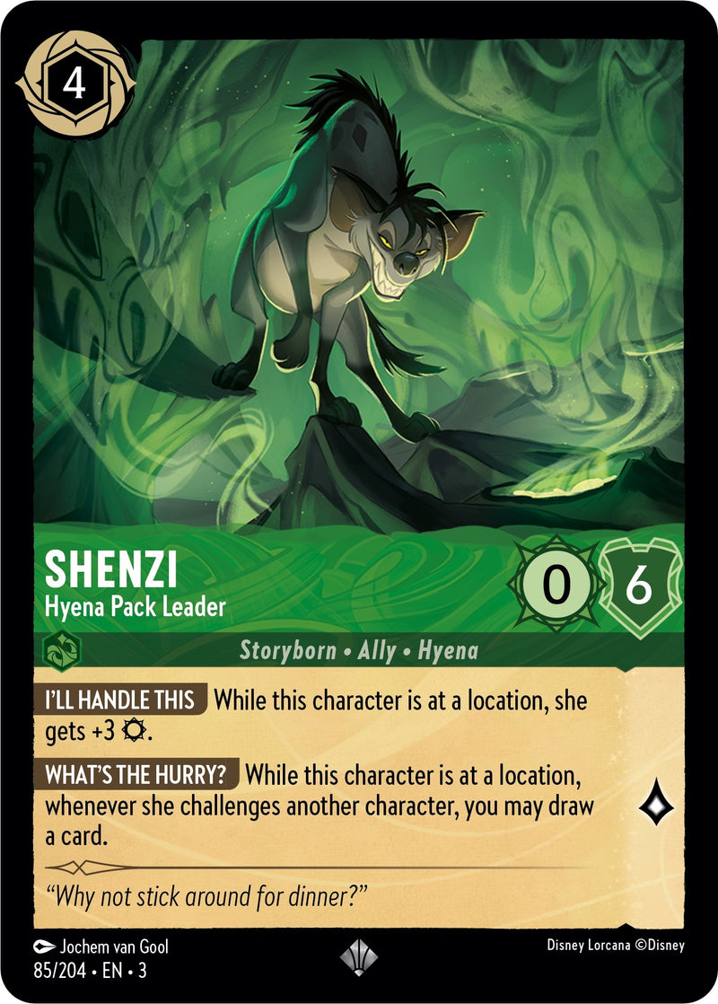 Shenzi - Hyena Pack Leader (85/204) (Into the Inklands)