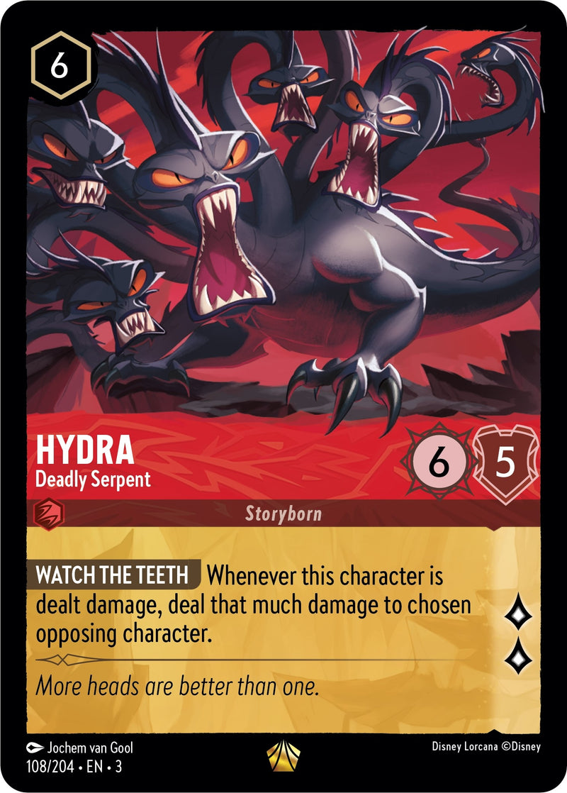 Hydra - Deadly Serpent (108/204) (Into the Inklands)