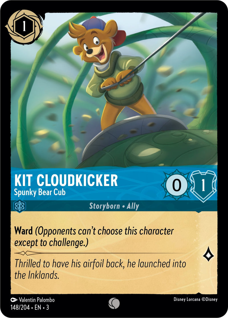 Kit Cloudkicker - Spunky Bear Cub (148/204) (Into the Inklands)