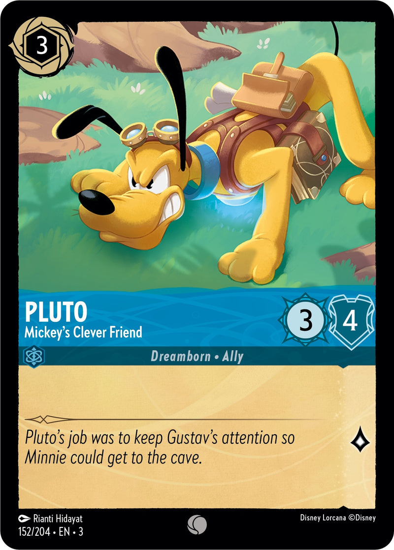 Pluto - Mickey's Clever Friend (152/204) (Into the Inklands)