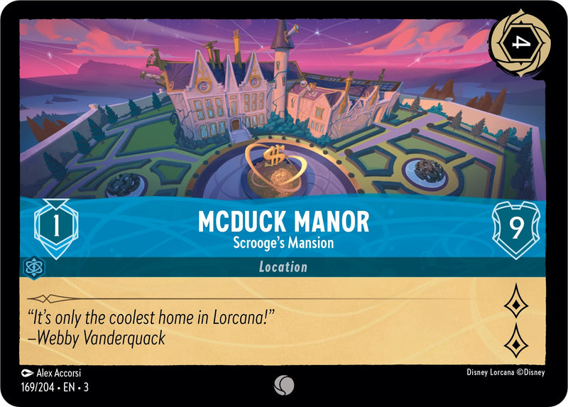 McDuck Manor - Scrooge's Mansion (169/204) (Into the Inklands)