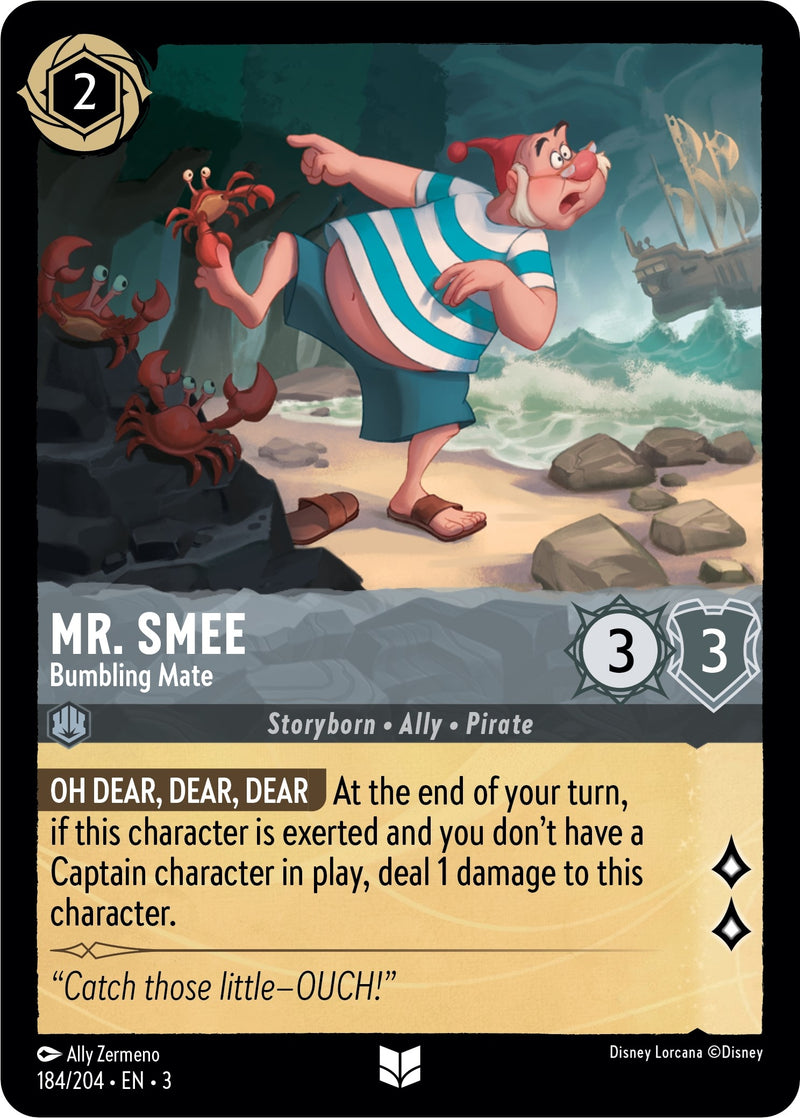 Mr. Smee - Bumbling Mate (184/204) (Into the Inklands)