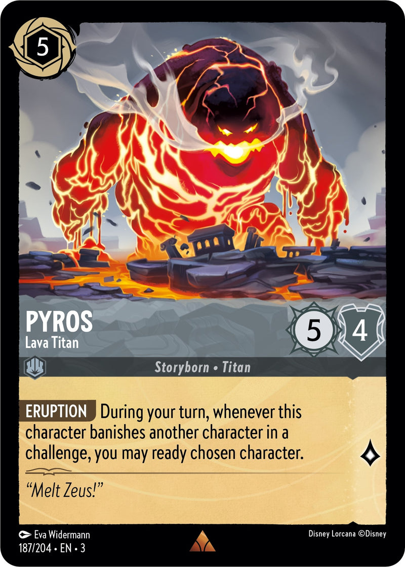 Pyros - Lava Titan (187/204) (Into the Inklands)