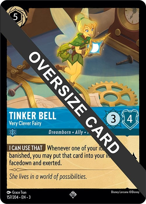 Tinker Bell - Very Clever Fairy (Oversized) (157/204) (Into the Inklands)