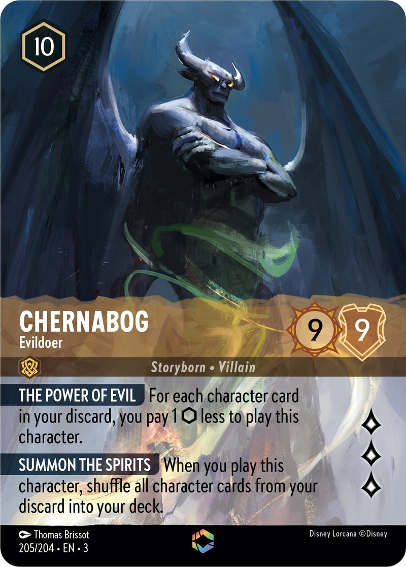 Chernabog - Evildoer (Enchanted) (205/204) (Into the Inklands)