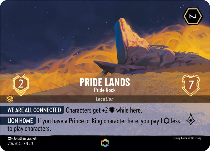 Pride Lands - Pride Rock (Enchanted) (207/204) (Into the Inklands)