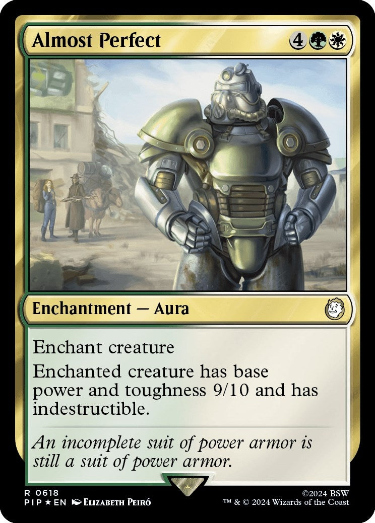 Almost Perfect (Surge Foil) (618) (Universes Beyond: Fallout)