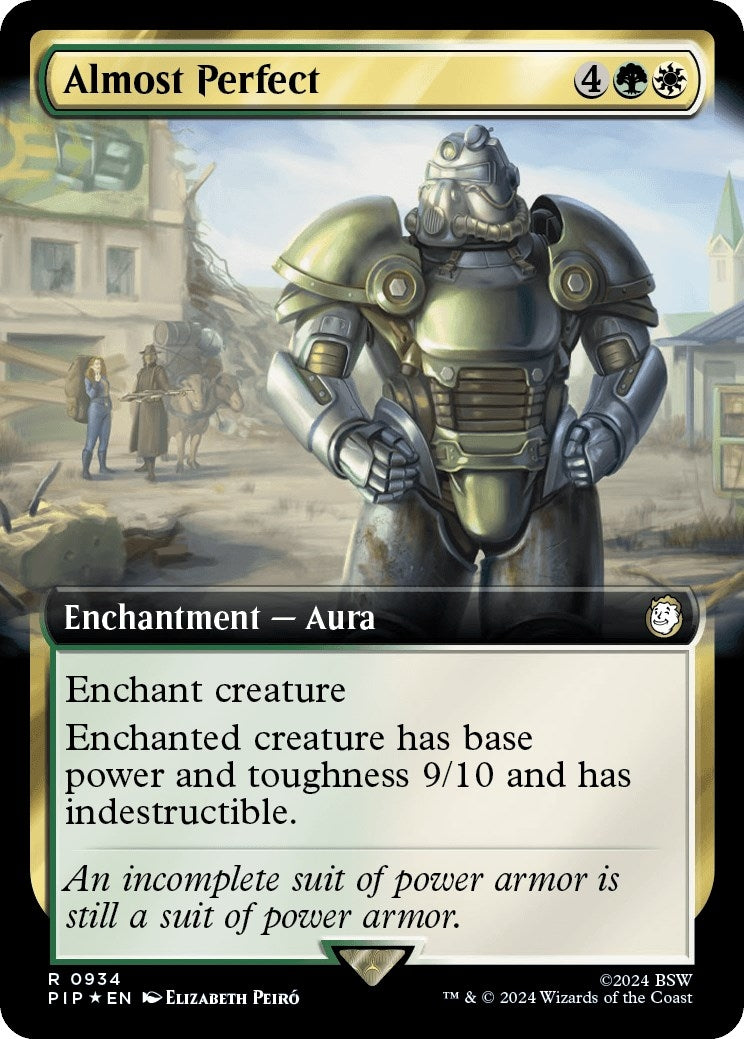 Almost Perfect (Extended Art) (Surge Foil) (934) (Universes Beyond: Fallout)