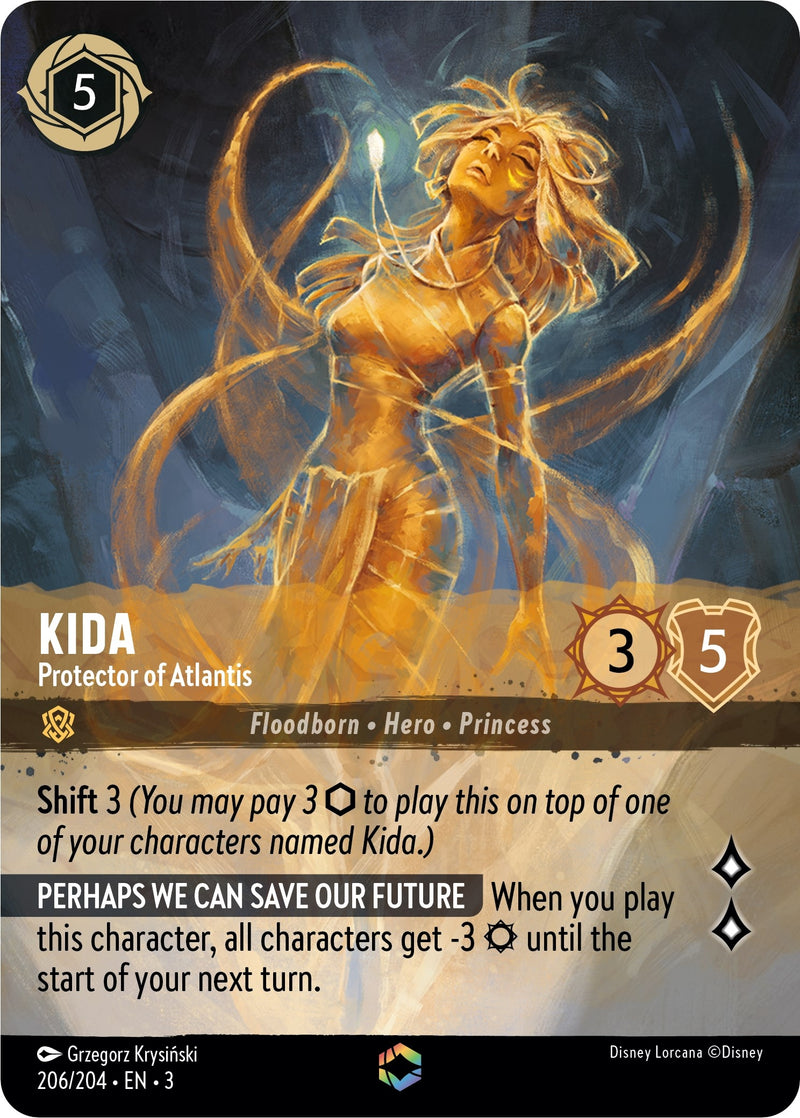 Kida - Protector of Atlantis (Enchanted) (206/204) (Into the Inklands)