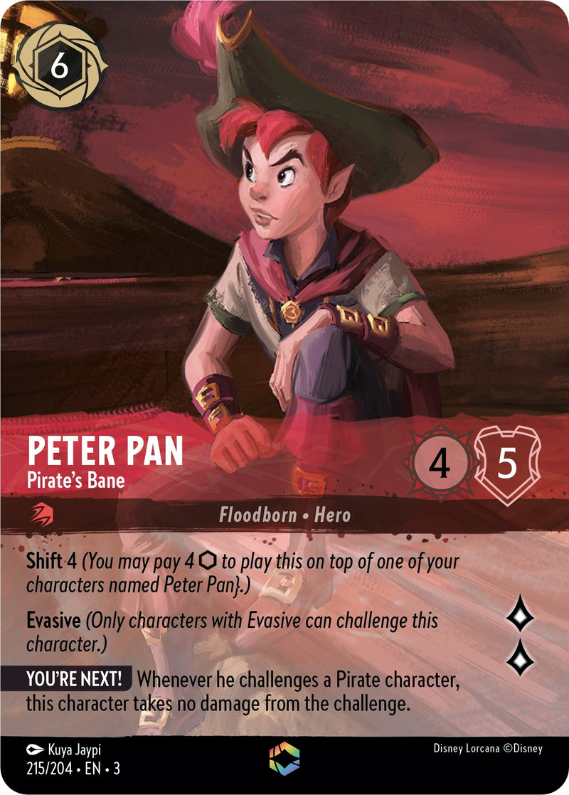 Peter Pan - Pirate's Bane (Enchanted) (215/204) (Into the Inklands)