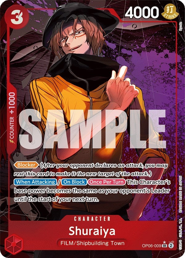 Shuraiya (Alternate Art) (OP06-009) (Wings of the Captain)