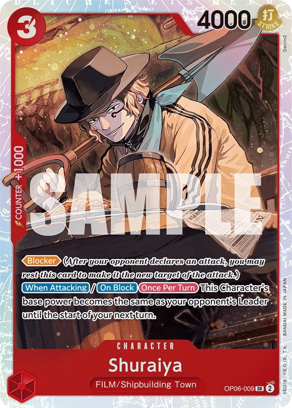 Shuraiya (OP06-009) (Wings of the Captain)