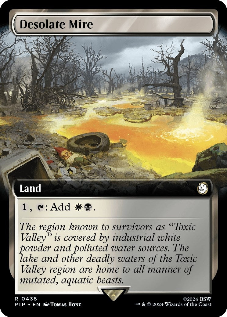 Desolate Mire (Extended Art) (438) (Universes Beyond: Fallout)