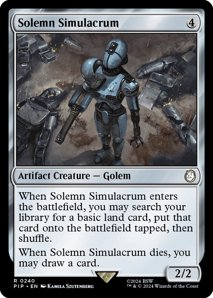 Solemn Simulacrum (240) (Universes Beyond: Fallout)