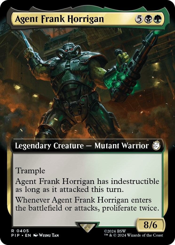Agent Frank Horrigan (Extended Art) (405) (Universes Beyond: Fallout)