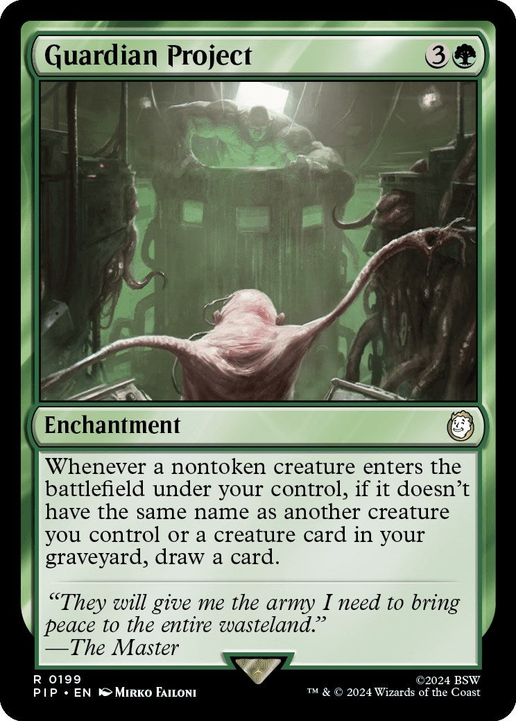 Image for Guardian Project (199) (Universes Beyond: Fallout) - Magic: The Gathering