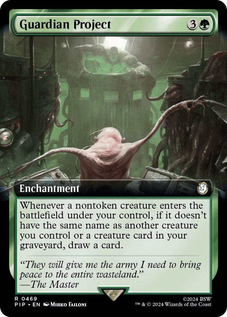 Image for Guardian Project (Extended Art) (469) (Universes Beyond: Fallout) - Magic: The Gathering
