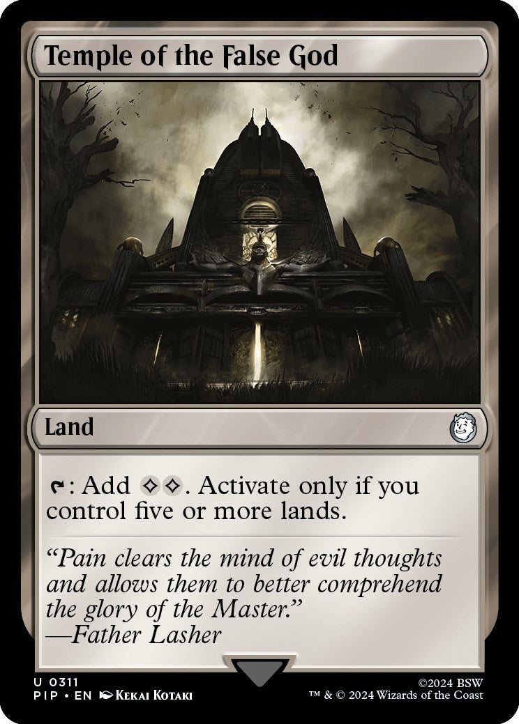 Temple of the False God (311) (Universes Beyond: Fallout)