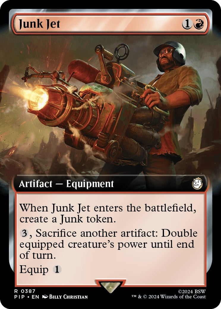 Junk Jet (Extended Art) (387) (Universes Beyond: Fallout)