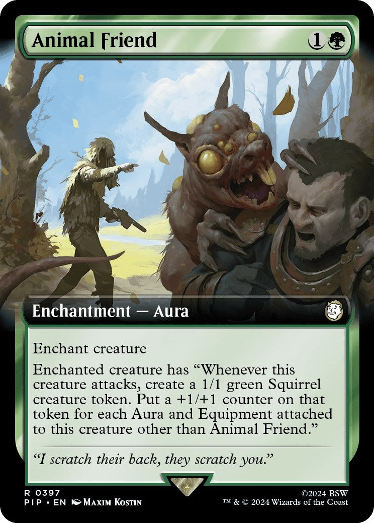 Animal Friend (Extended Art) (397) (Universes Beyond: Fallout)
