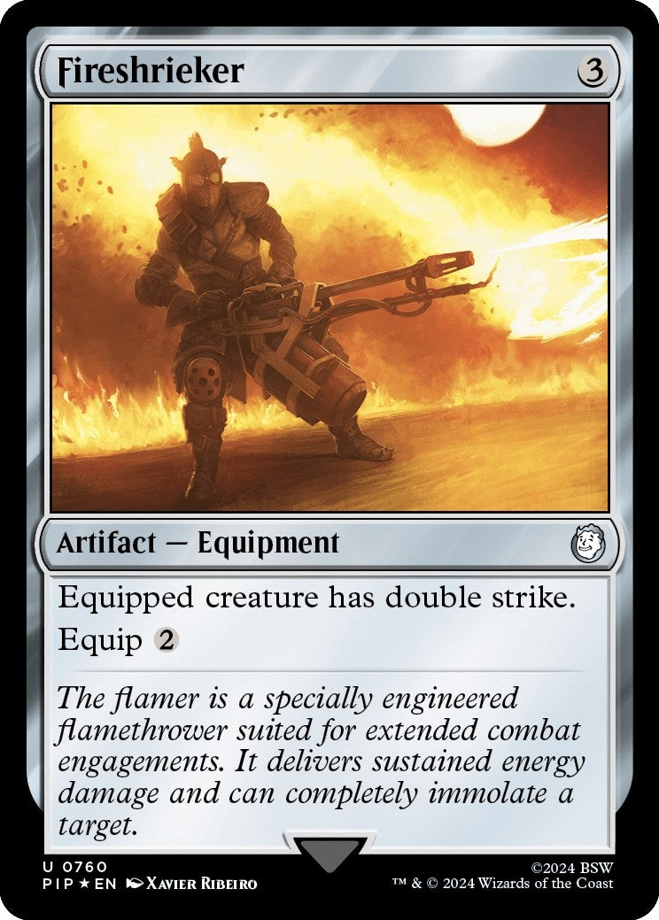 Fireshrieker (Surge Foil) (760) (Universes Beyond: Fallout)