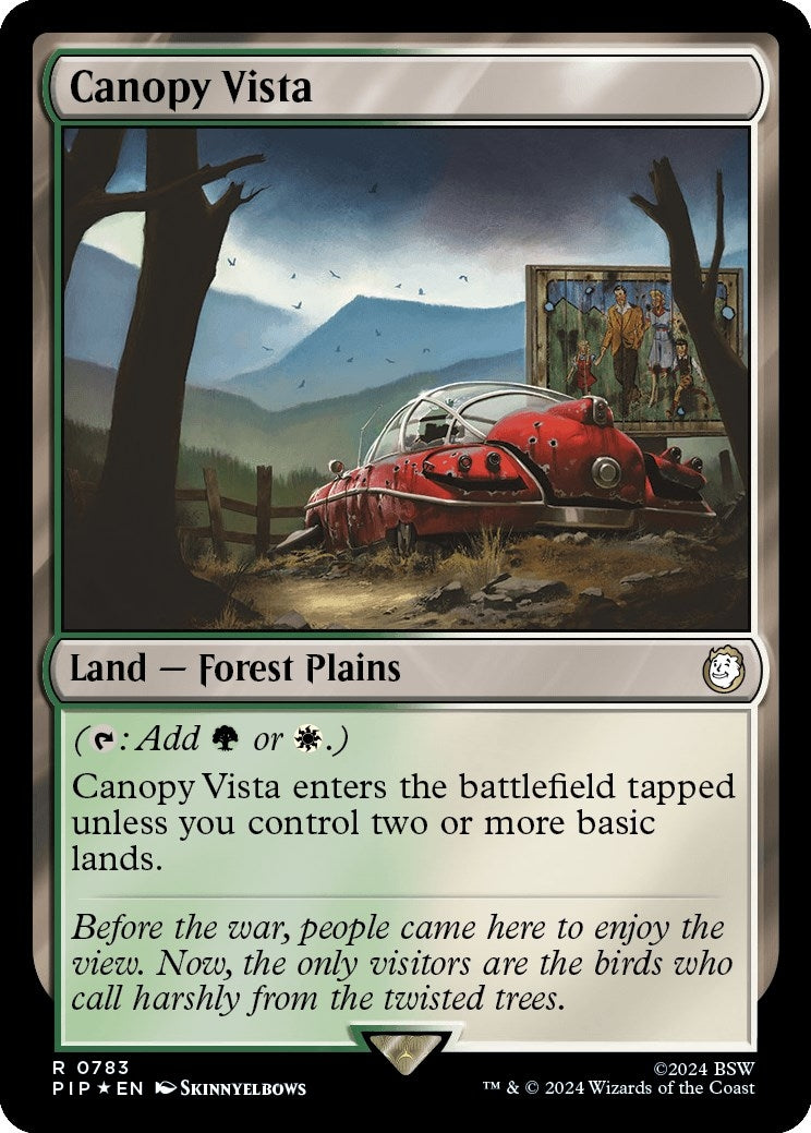 Canopy Vista (Surge Foil) (783) (Universes Beyond: Fallout)