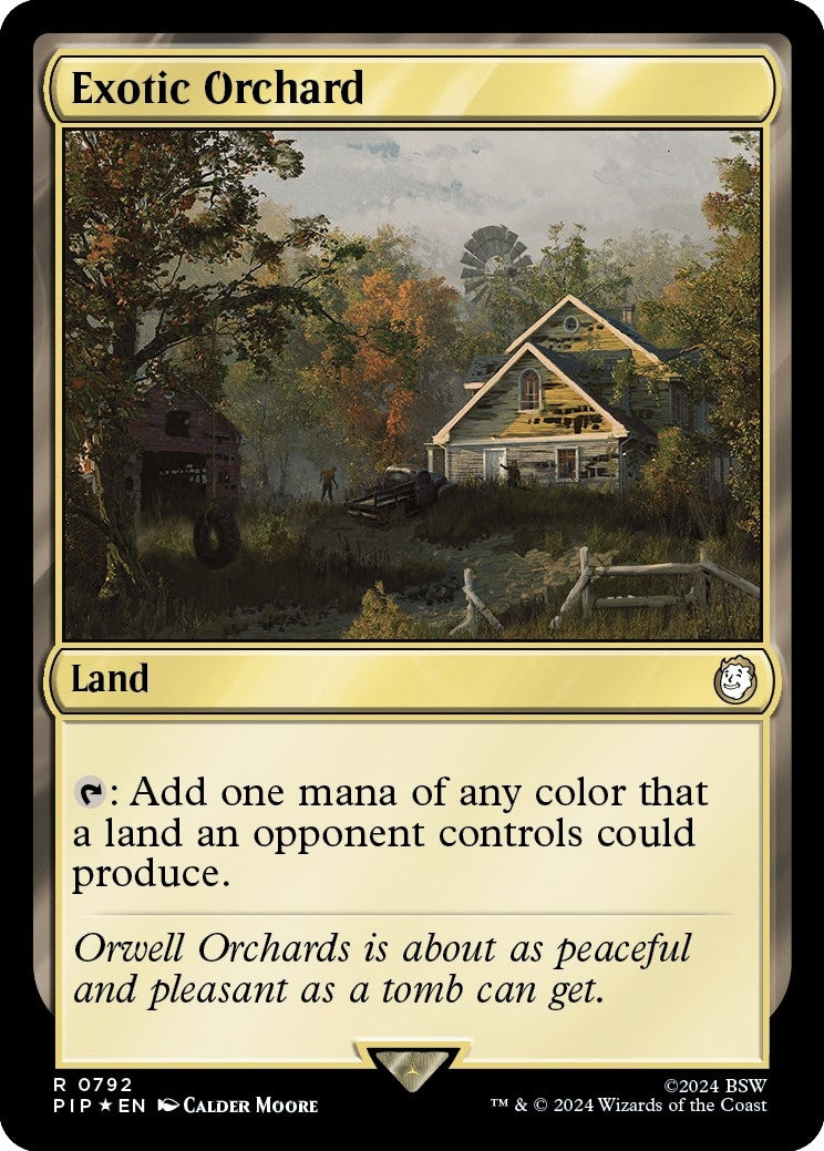 Exotic Orchard (Surge Foil) (792) (Universes Beyond: Fallout)