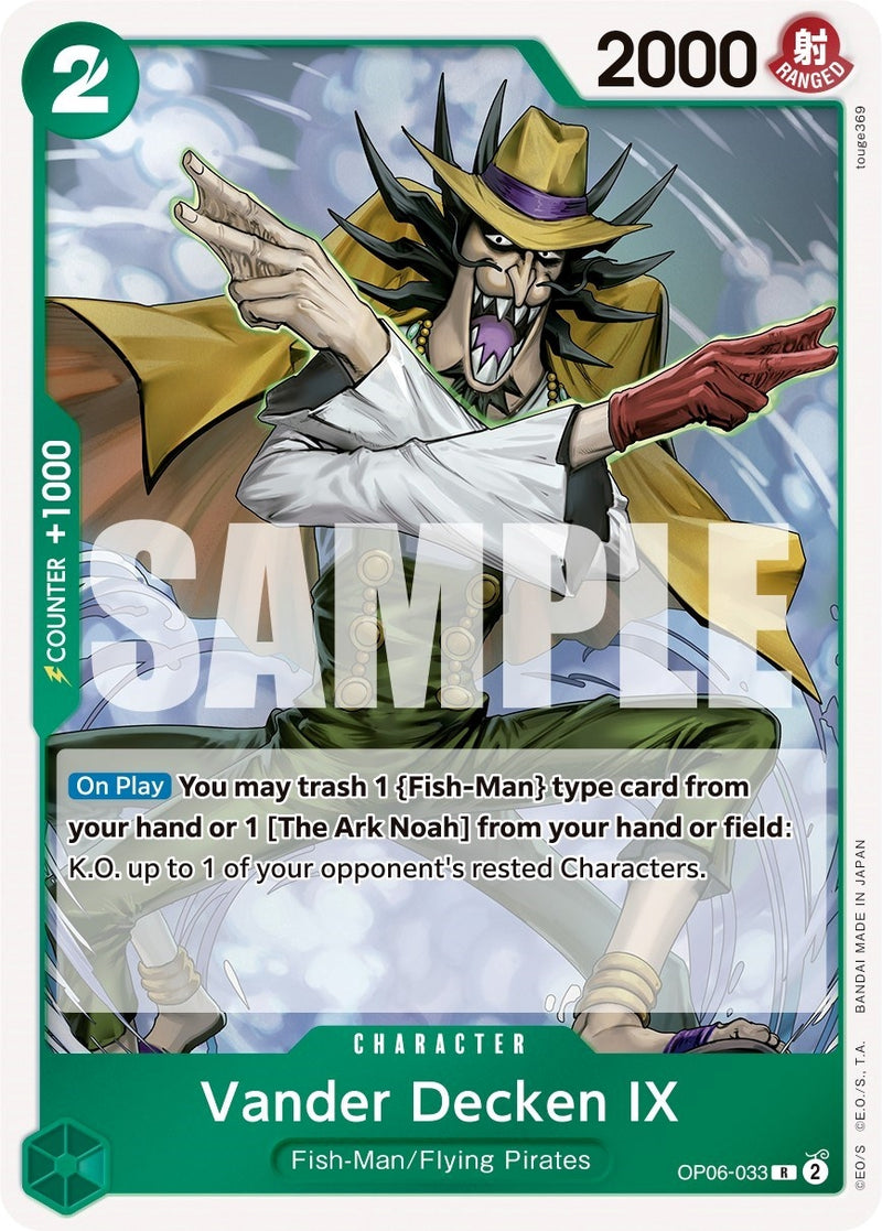 Vander Decken IX (OP06-033) (Wings of the Captain)