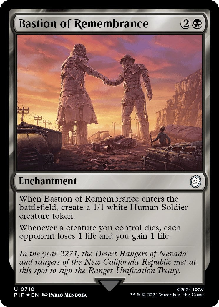 Bastion of Remembrance (Surge Foil) (710) (Universes Beyond: Fallout)