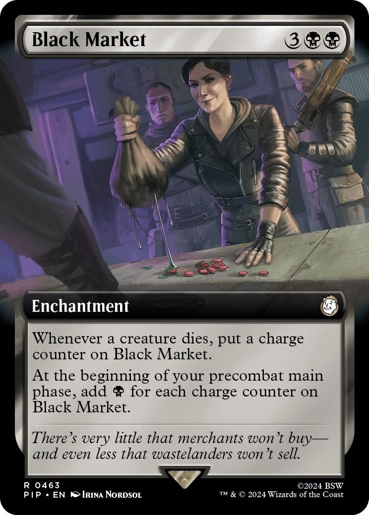 Black Market (Extended Art) (463) (Universes Beyond: Fallout)