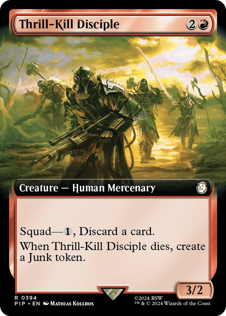 Thrill-Kill Disciple (Extended Art) (394) (Universes Beyond: Fallout)