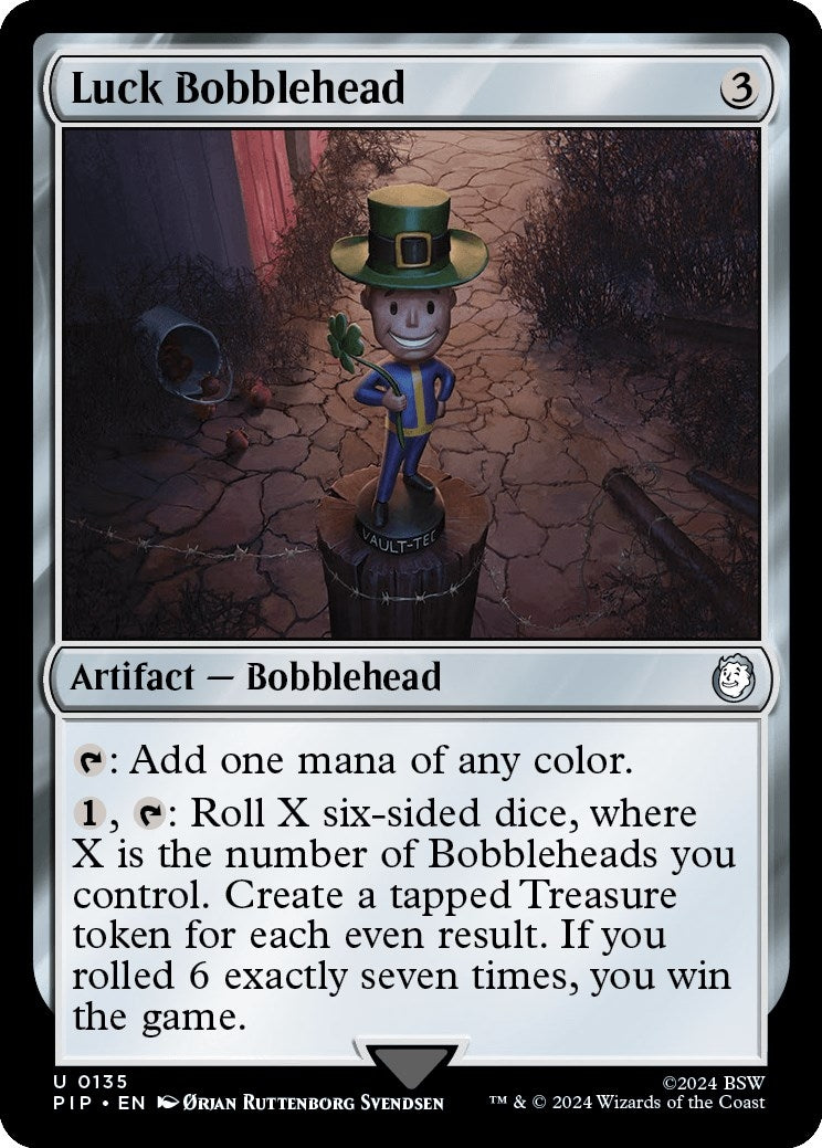 Luck Bobblehead (135) (Universes Beyond: Fallout)