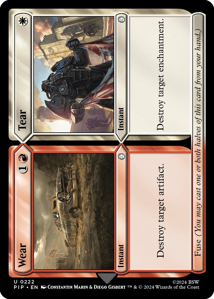 Image for Wear // Tear (222) - Magic: The Gathering