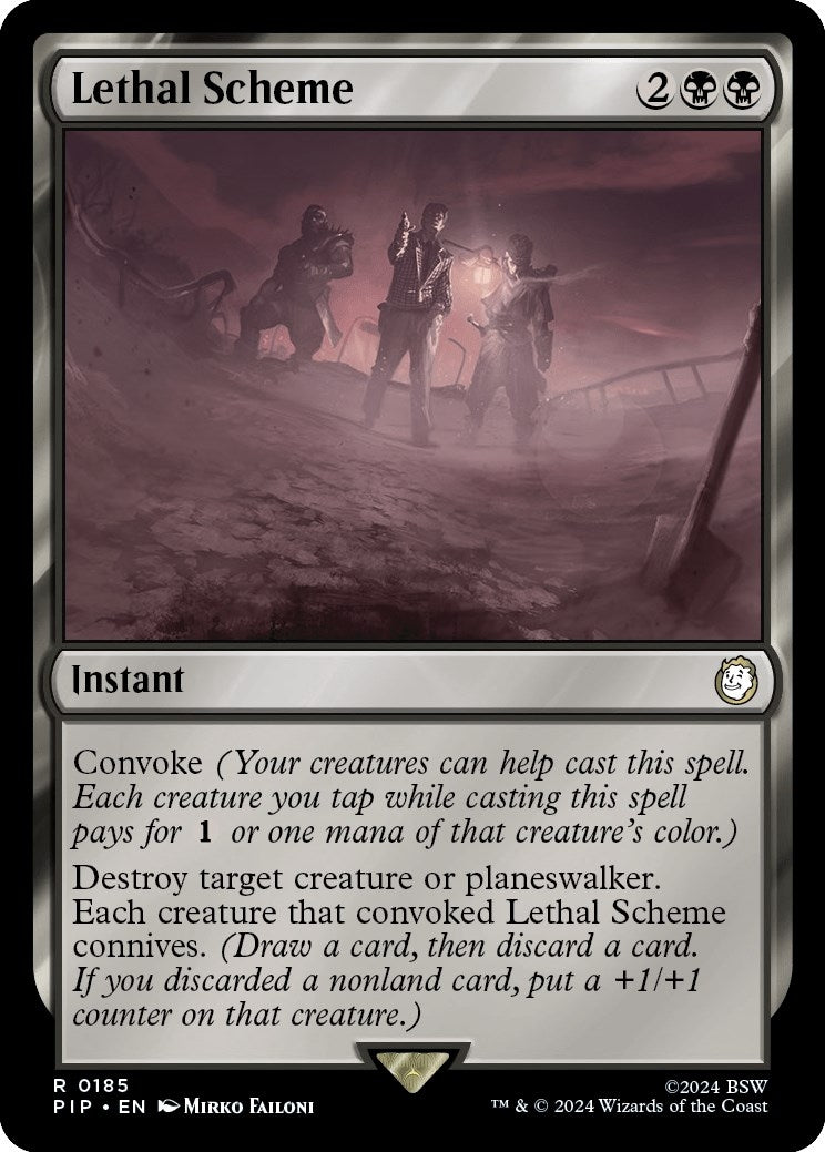 Lethal Scheme (185) (Universes Beyond: Fallout)
