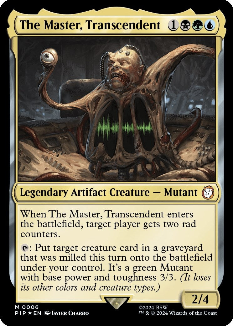 The Master, Transcendent (6) (Universes Beyond: Fallout)