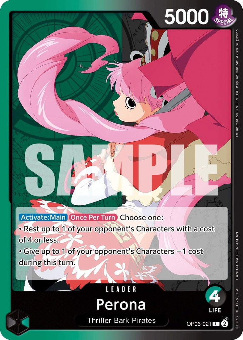 Perona (021) (OP06-021) (Wings of the Captain)