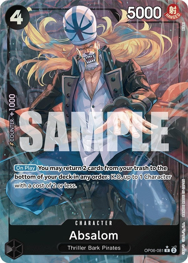 Absalom (Alternate Art) (OP06-081) (Wings of the Captain)