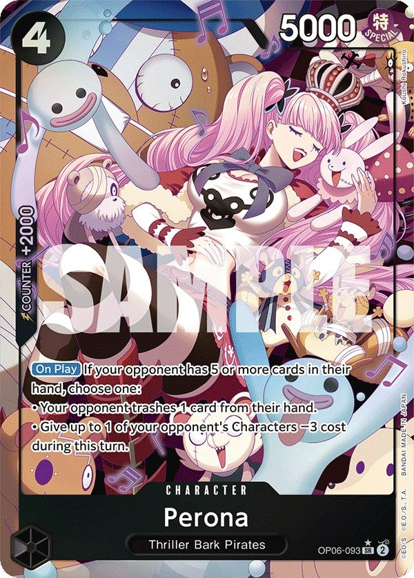 Perona (093) (Alternate Art) (OP06-093) (Wings of the Captain)