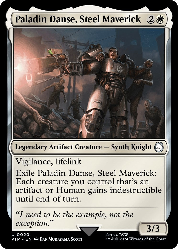 Paladin Danse, Steel Maverick (20) (Universes Beyond: Fallout)