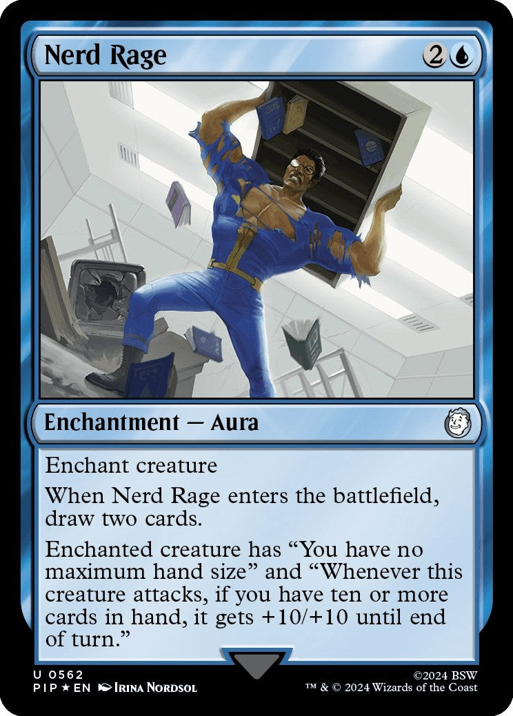 Nerd Rage (Surge Foil) (562) (Universes Beyond: Fallout)