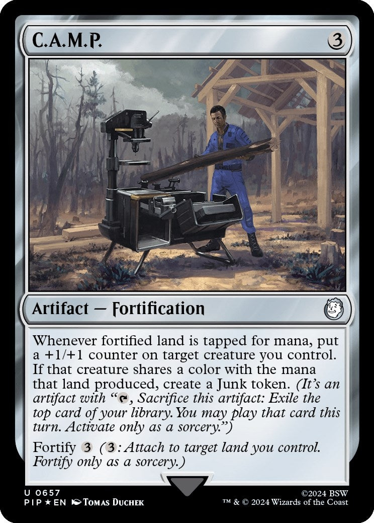 C.A.M.P. (Surge Foil) (657) (Universes Beyond: Fallout)