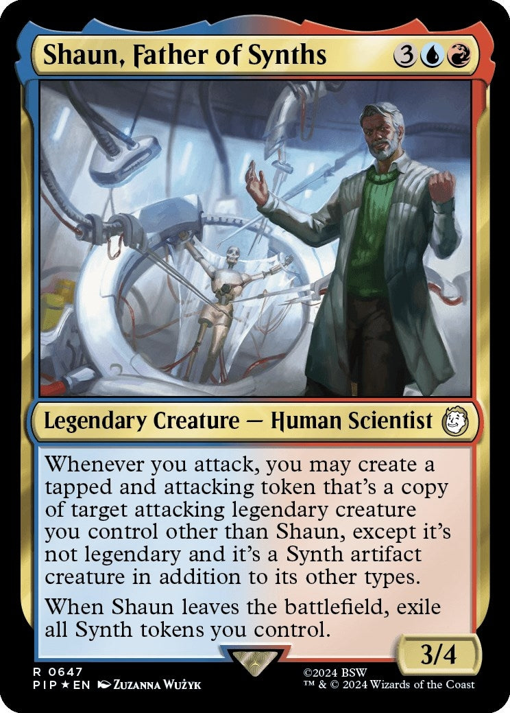 Shaun, Father of Synths (Surge Foil) (647) (Universes Beyond: Fallout)