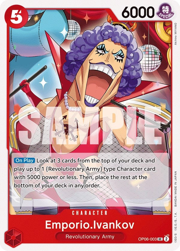 Emporio.Ivankov (OP06-003) (Wings of the Captain)