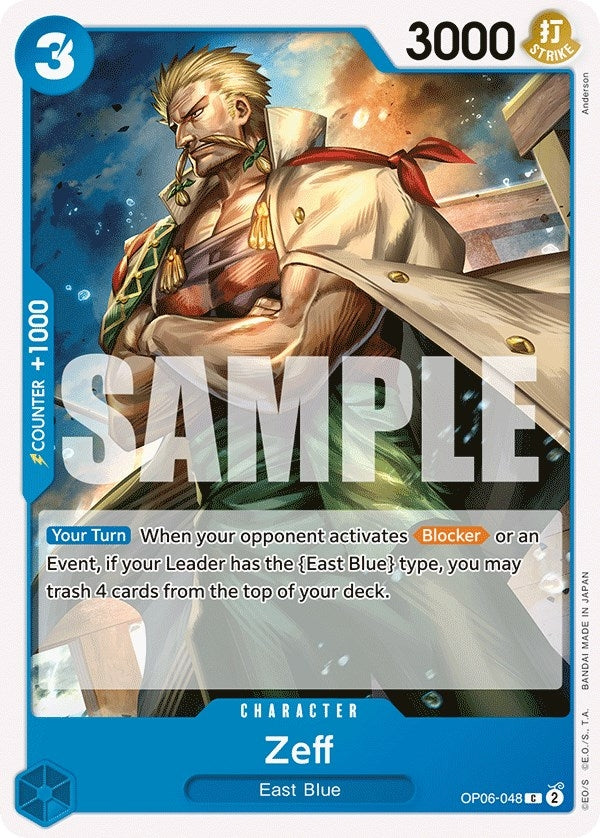 Zeff (OP06-048) (Wings of the Captain)